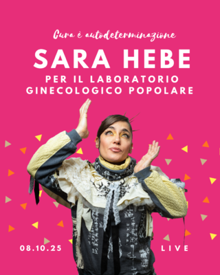 Cura è autodeterminazione – SARA HEBE live al TPO