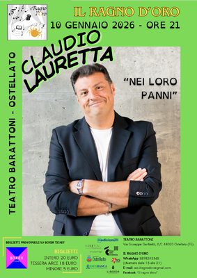 CLAUDIO LAURETTA NEI LORO PANNI