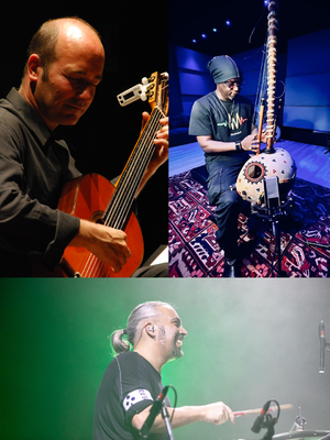 Dialy Mady “Kaw” Sissoko + Walter Zanetti + Tommy Ruggero 
FROM TWO SIDES OF THE OCEAN

SOLO
Dialy Mady “Kaw” Sissoko

GUISANTE’ TRIO