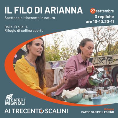 Il filo di Arianna | Spettacolo itinerante in natura
